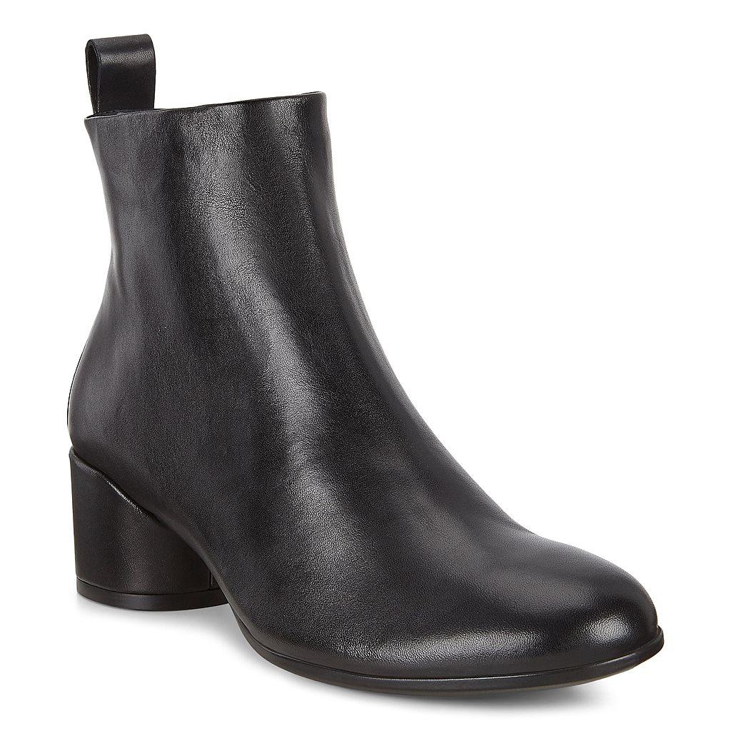 Bottes À Talons Ecco Shape 35 Mod Block Femme Noir 7085-WDPJQ